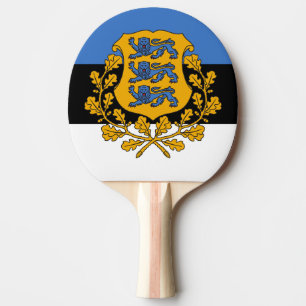 Republic Of Estonia Ping Pong Paddle! Paddle