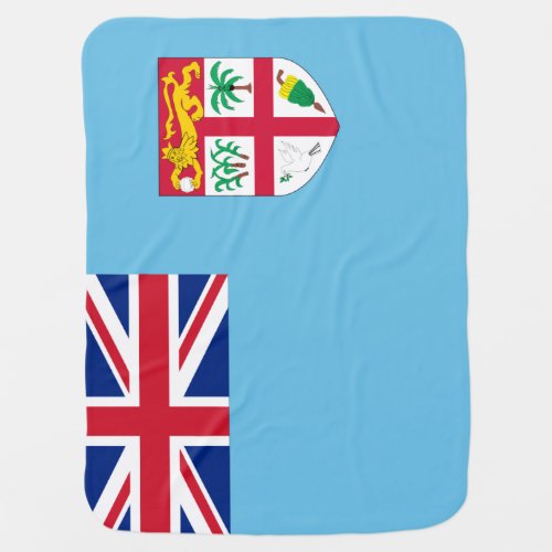 Republic of Fiji flag Baby Blanket