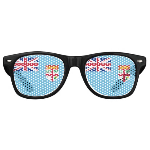 Republic of Fiji flag party Sunglasses