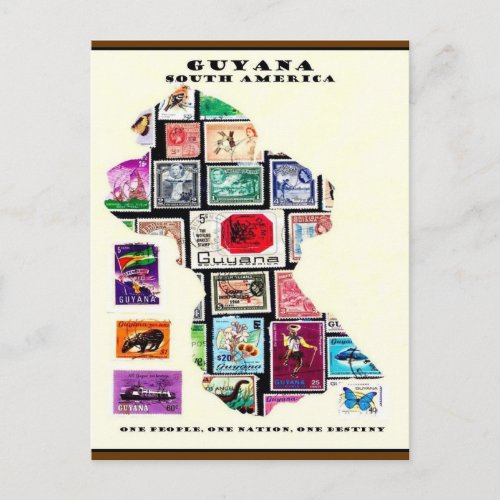 Republic of GUYANA Postcard
