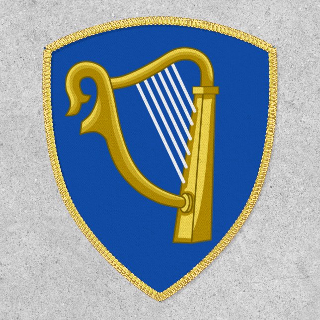Republic of Ireland coat of arms Patch (Front)