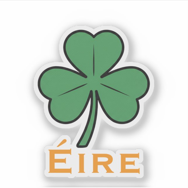 Republic of Ireland - Éire  Sticker (Front)