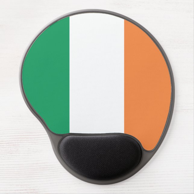 Republic of Ireland Flag Gel Mouse Pad (Front)