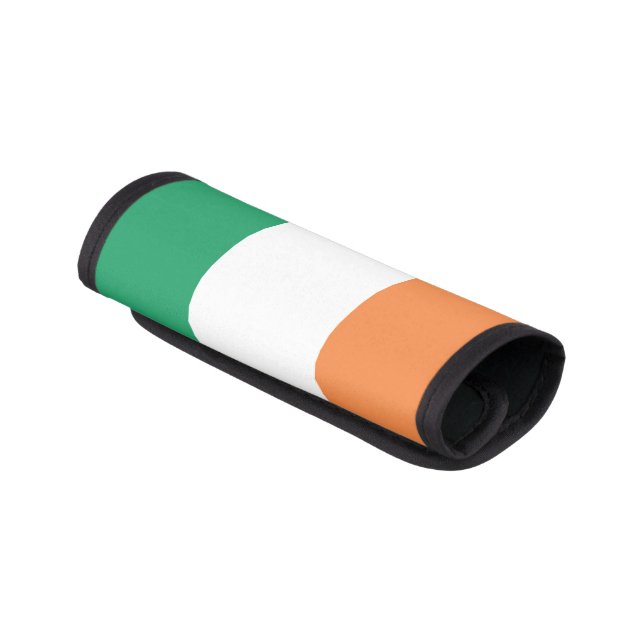 Republic of Ireland Flag Luggage Handle Wrap (Angled)