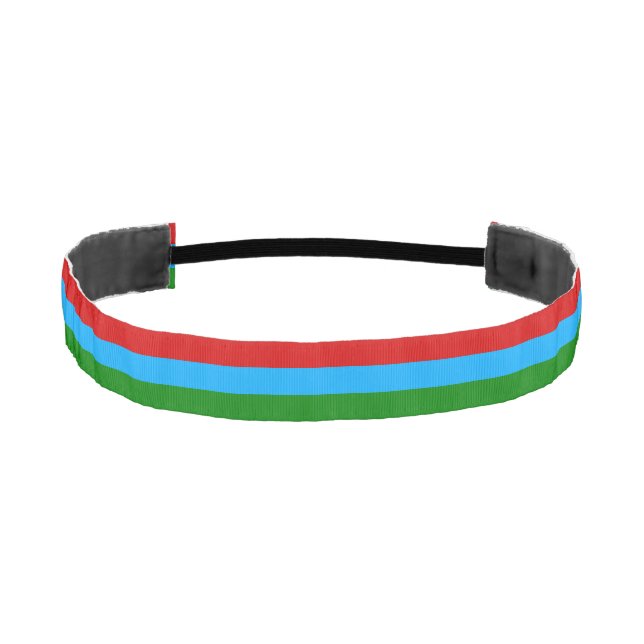 Republic of Karelia Flag Athletic Headband (Front)
