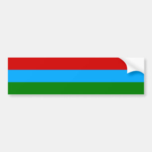 Republic of Karelia Flag Bumper Sticker