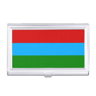 Republic of Karelia Flag Business Card Case
