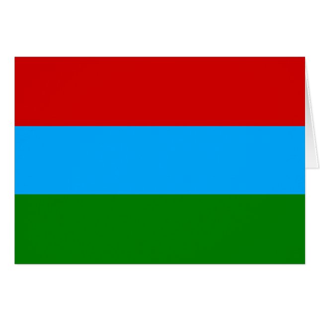 Republic of Karelia Flag Cards (Front Horizontal)