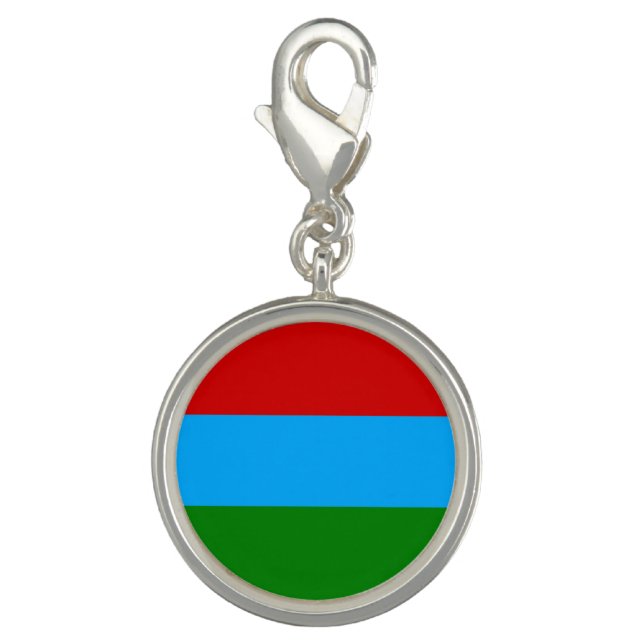 Republic of Karelia Flag Charm (Front)