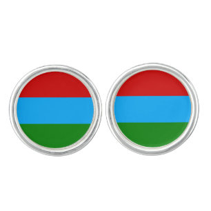 Republic of Karelia Flag Cufflinks