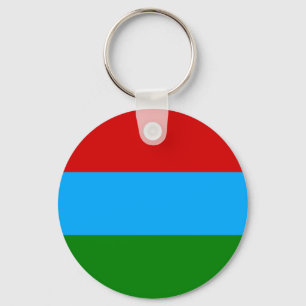 Republic of Karelia Flag Keychain