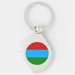Republic of Karelia Flag Keychain