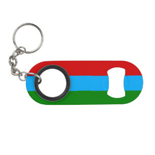 Republic of Karelia Flag Keychain Bottle Opener