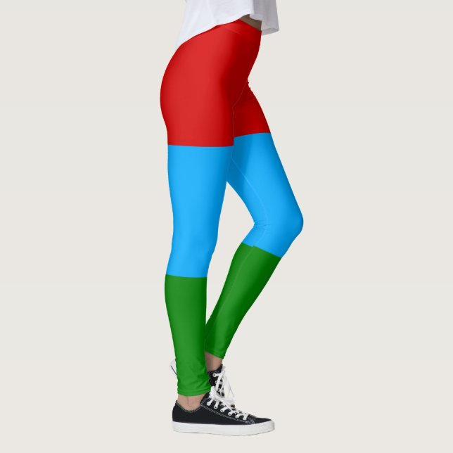 Republic of Karelia Flag Leggings (Right)
