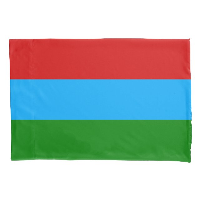 Republic of Karelia Flag Pillow Case (Front)
