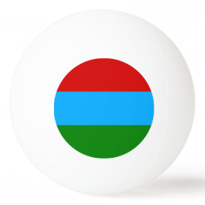 Republic of Karelia Flag Ping Pong Ball
