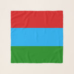 Republic of Karelia Flag Scarf<br><div class="desc">Patriotic flag of Republic of Karelia.</div>