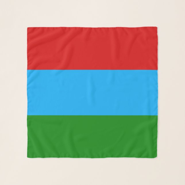 Republic of Karelia Flag Scarf (Front)