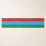 Republic of Karelia Flag Scarf<br><div class="desc">Patriotic flag of Republic of Karelia.</div>