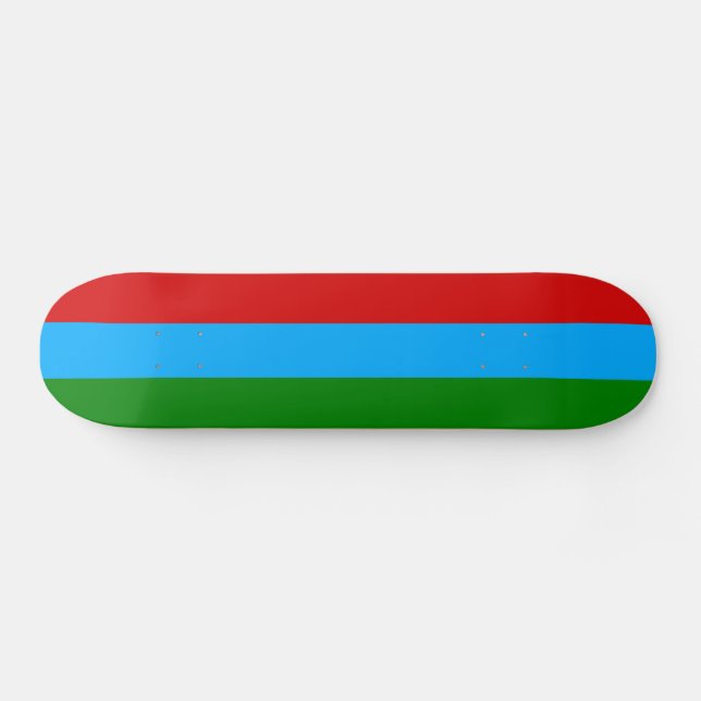 Republic of Karelia Flag Skateboard (Horz)