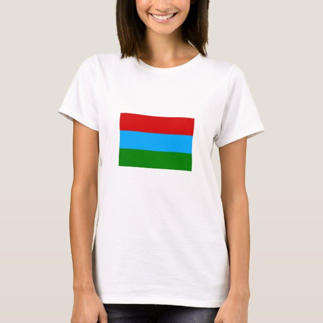 Republic of Karelia Flag T-Shirt (Front)