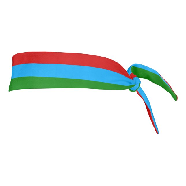 Republic of Karelia Flag Tie Headband (Rotate 90)
