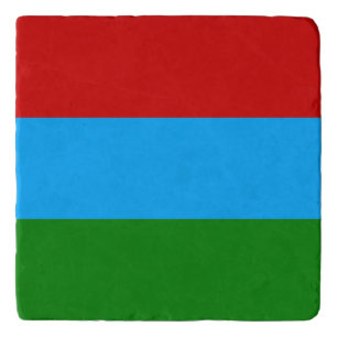 Republic of Karelia Flag Trivet