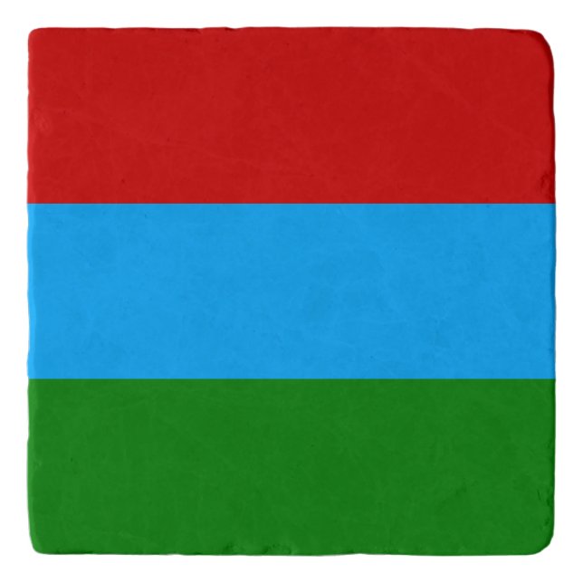Republic of Karelia Flag Trivet (Front)