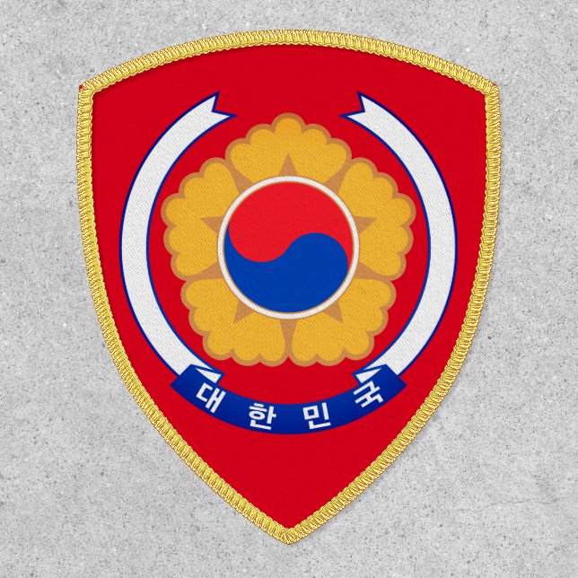 Republic of Korea Emblem Patch (Front)