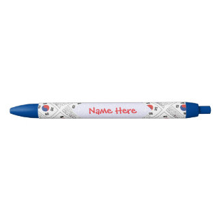Republic of Korea Flag Personalized Pen