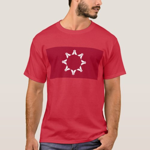 Republic of Lakotah flag T_Shirt