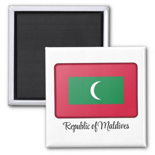 Republic of Maldives Flag Magnet