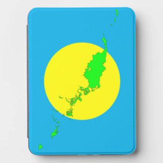 Republic of Palau Belau Flag Map Kindle Cover