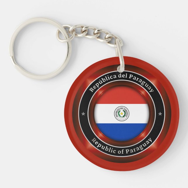 Republic of Paraguay Keychain (Front)
