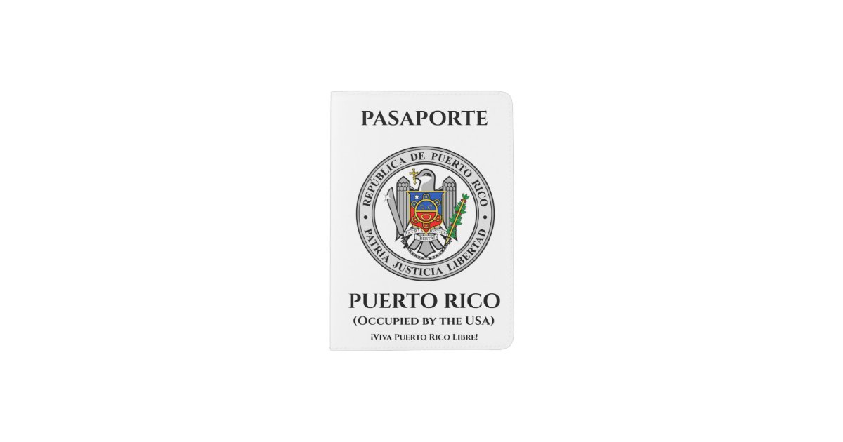 Republic of Puerto Rico Patriotic Passport Holder