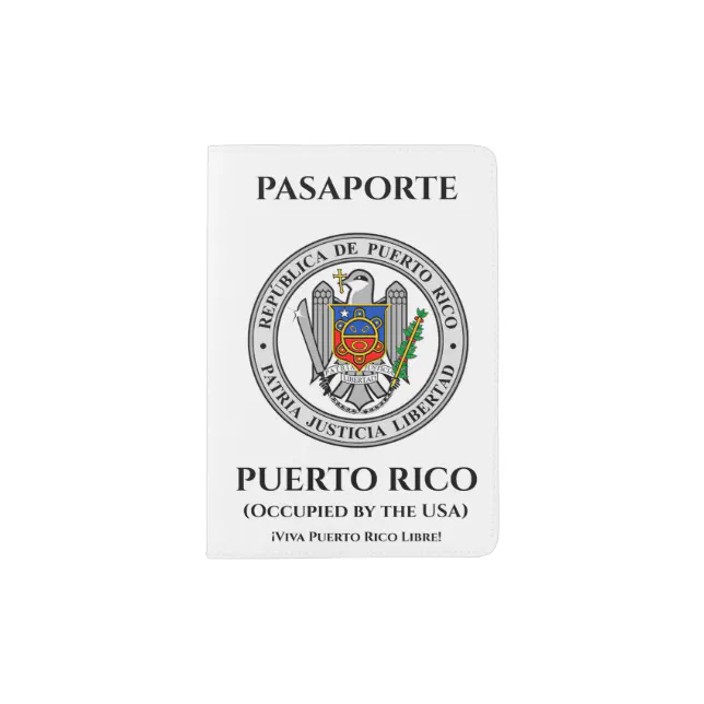 Republic of Puerto Rico Patriotic Passport Holder