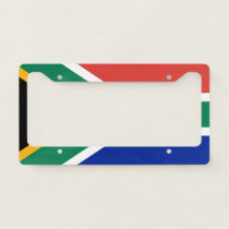 Republic of South Africa car license plate frame