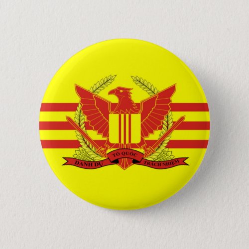 Republic of South Vietnam Military Forces Flag Button