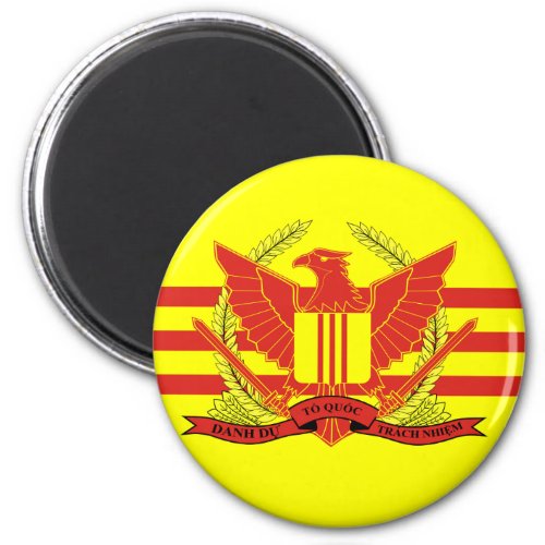 Republic of South Vietnam Military Forces Flag Magnet