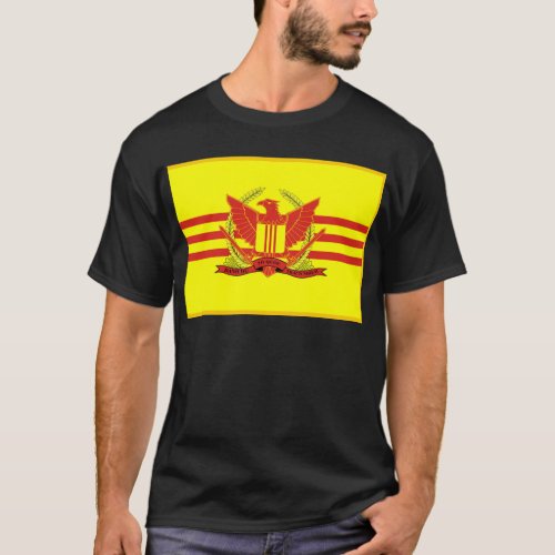 Republic of South Vietnam Military Forces Flag T_Shirt