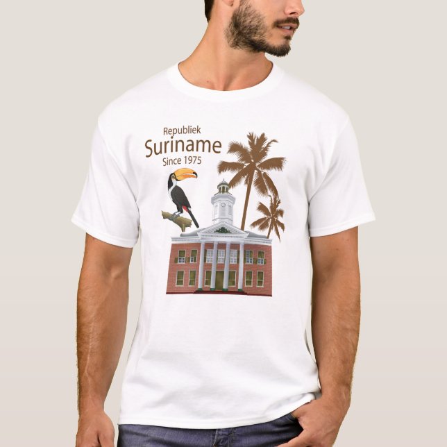 Republic of Suriname 1975 T-Shirt (Front)