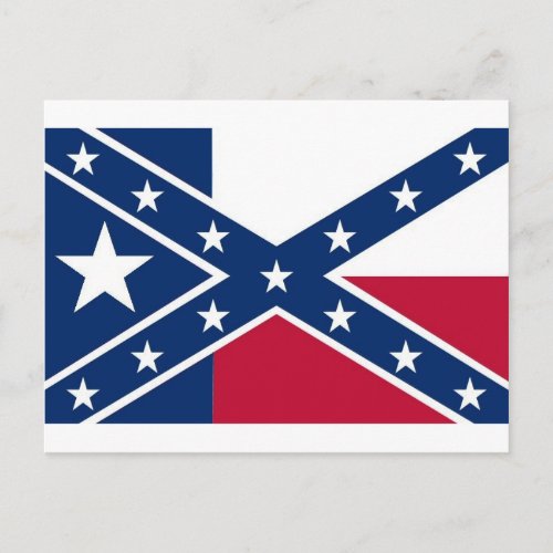 Republic of Texas Flag Postcard
