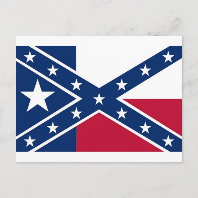 Republic of Texas Flag Postcard (Front)