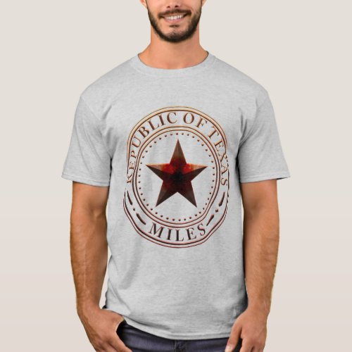 Republic of Texas MILES T_Shirt