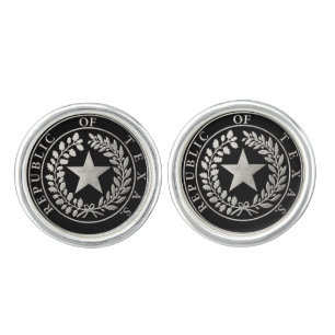 Republic of Texas Seal Cufflinks