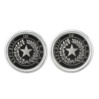 Republic of Texas Seal Cufflinks