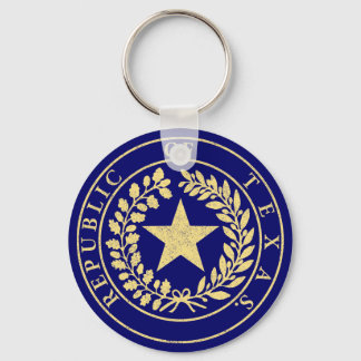 Republic of Texas Seal Keychain