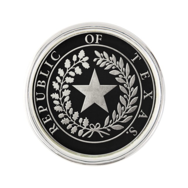 Republic of Texas Seal Pin (Front)