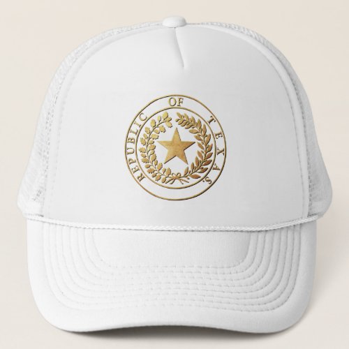 Republic of Texas Seal Trucker Hat