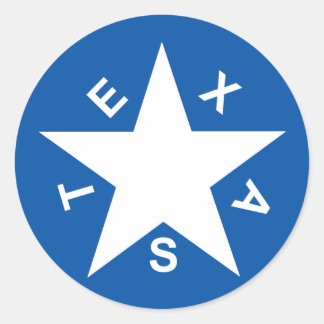 Republic Of Texas Sticker